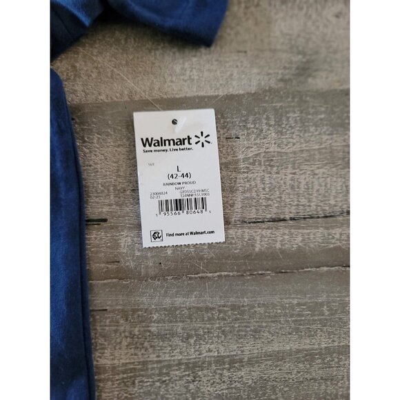 Disney Pride Collection Men’s Mickey Mouse Shirt  Navy Large "Be Proud" NWT - Picture 3 of 5